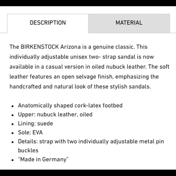 New Birkenstock Arizona Oiled Leather Brown Sandals Size 10 - Picture 12 of 12